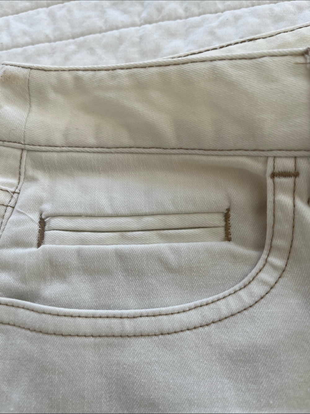 Wide Leg Talbots White/Cream - Picture 4 of 7